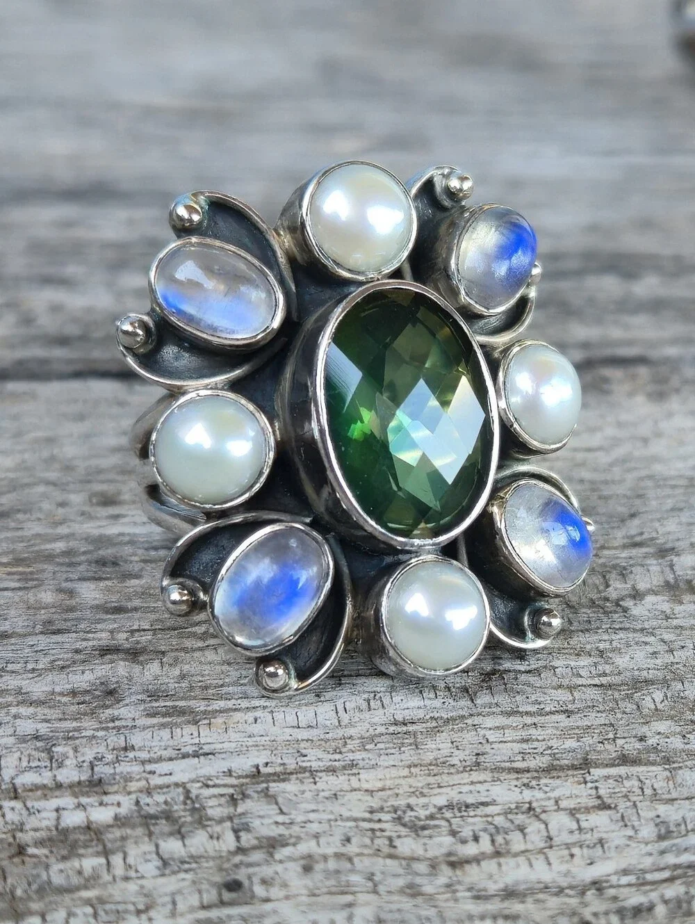 RAJ COLLECTION LIMITED EDITION Designer NICKY BUTLER Ring 925 Sterling Silver NB